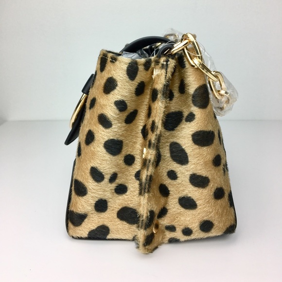 MINI Crossbody Bag- Leopard HAIRON - Picture 7 of 8